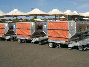 منصحة حاوية للشحن الجوي