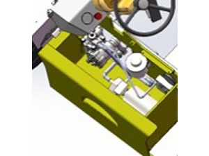 جرار سحب كهربائي مزود بمحرك توجيه لتشغيل تروس القيادة