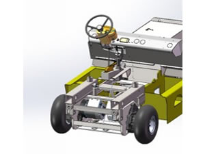 طاقة المحور الخلفي/ نظام الفرامل (الكابح) / نظام القيادة