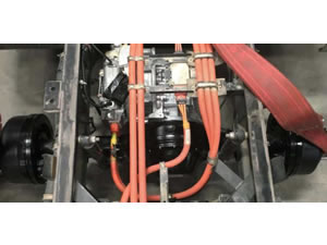 محور الدفع الخلفي الكهربائي. (قنطرة متكاملة)