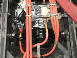 محور الدفع الخلفي الكهربائي. (قنطرة متكاملة)